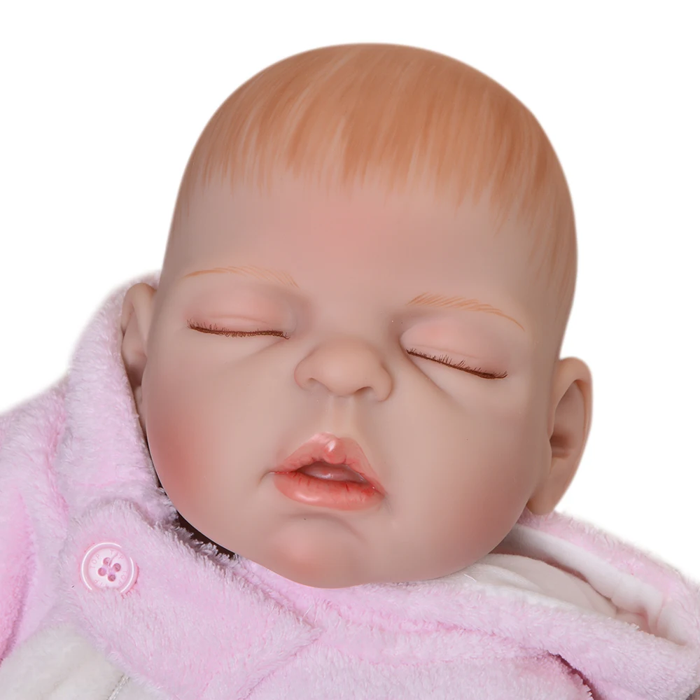 Кукла новорожденная силиконовая 23 дюйма 57 см|Куклы| |