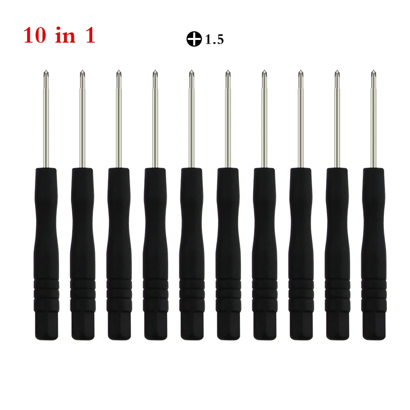 UANME 10PCS/LOT 1.5mm Cross Head Mini Phillips Screwdriver For iPhone Samsung Huawei Cell Phone Repair Tools Screw Driver
UANME 10PCS/LOT 1.5mm Cross Head Mini Phillips Screwdriver For iPhone Samsung Huawei Cell Phone Repair Tools Screw Driver