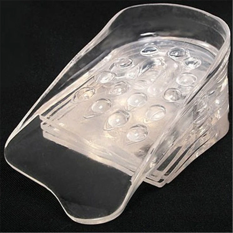 DICHSKI 1 Pair Silicone Gel Inserts Lift Shoe 5 Layers Adjustable Taller Height Increase Insole Pads Comfortable Foot Care Soft
DICHSKI 1 Pair Silicone Gel Inserts Lift Shoe 5 Layers Adjustable Taller Height Increase Insole Pads Comfortable Foot Care Soft