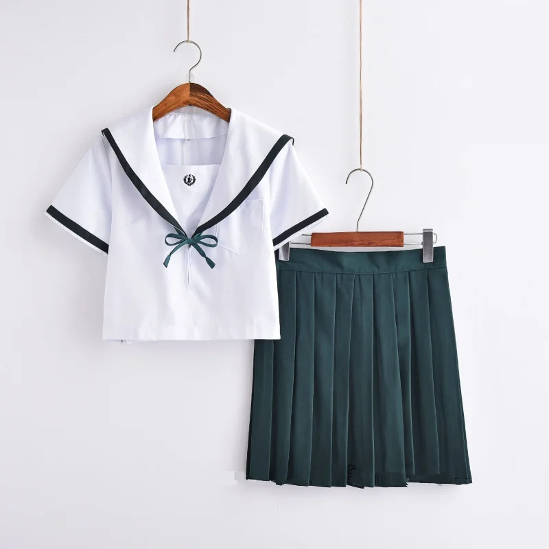 JK Japanese School sailor uniform fashion school class navy sailor school uniforms for Cosplay girls suit 3 Pcs / Set
JK Japanese School sailor uniform fashion school class navy sailor school uniforms for Cosplay girls suit 3 Pcs / Set