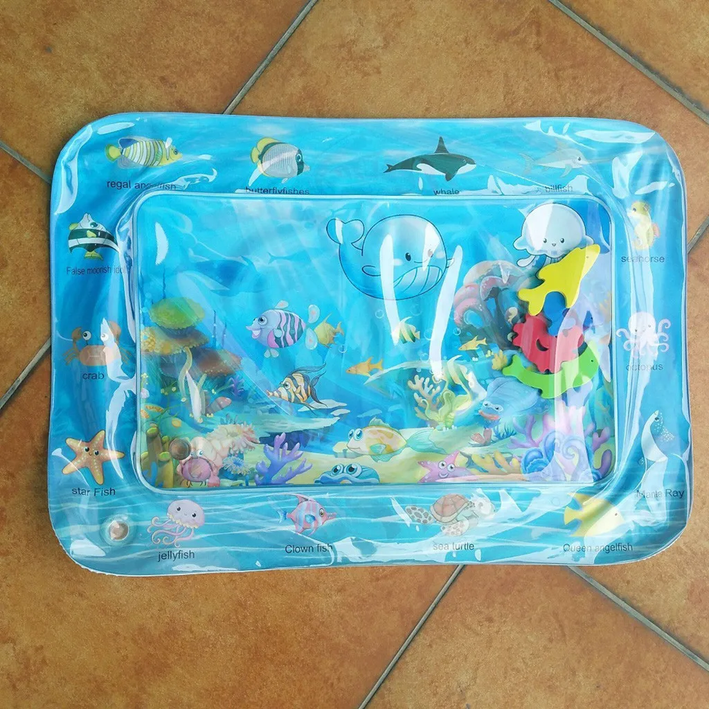 1 inflatable baby water pad baby swimming floating board belly time child fun game center sensory stimulation motor skills 6.10
1 inflatable baby water pad baby swimming floating board belly time child fun game center sensory stimulation motor skills 6.10