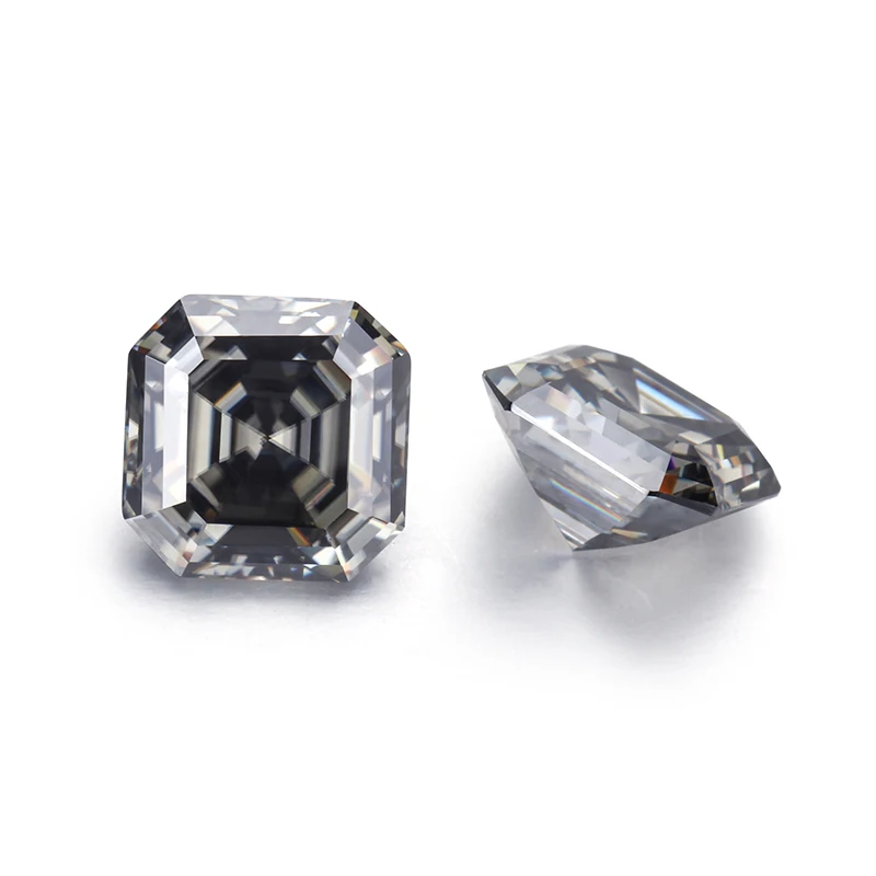Grey Color Moissanites Diamond 6*6mm Asscher Cut Moissanites Loose Stones for Jewelry Making
Grey Color Moissanites Diamond 6*6mm Asscher Cut Moissanites Loose Stones for Jewelry Making