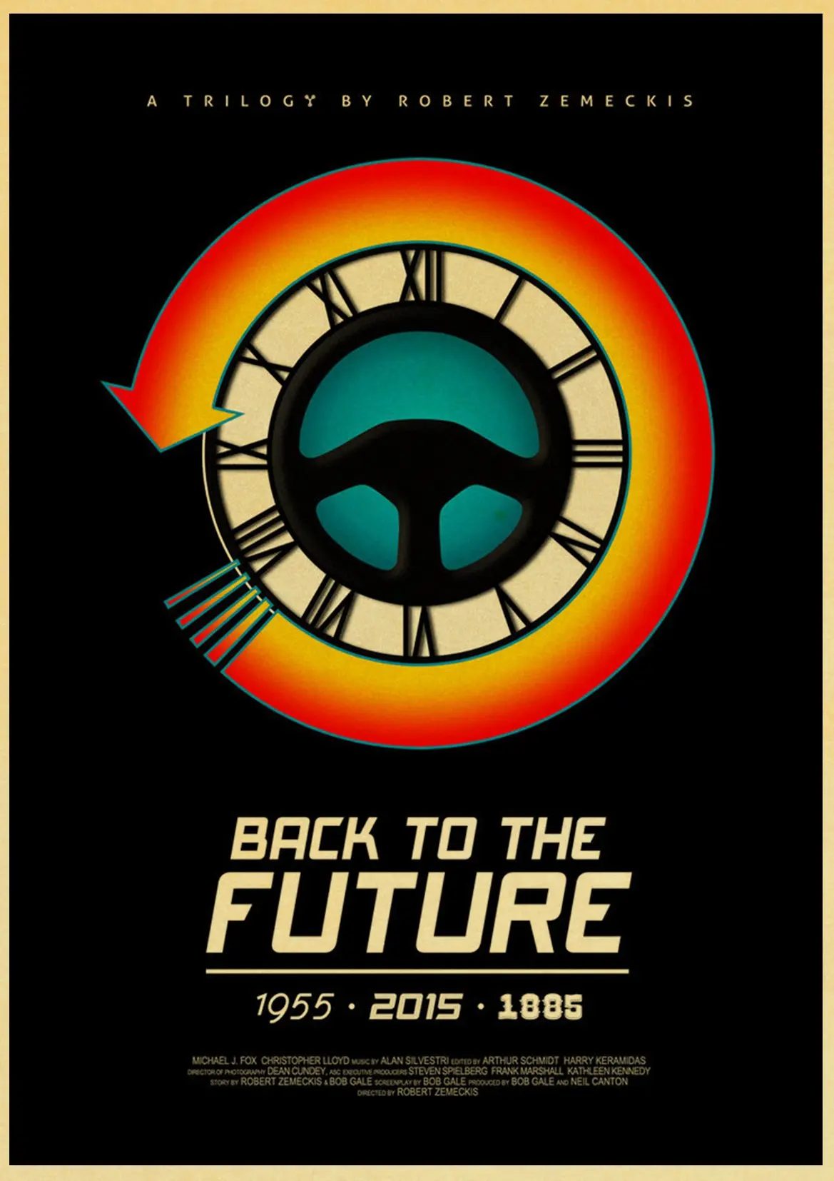 Sci-fi Back to The Future Film Propaganda Retro Kraft Poster Decorative DIY Wall Canvas Sticker Home Bar Art Posters Decor
Sci-fi Back to The Future Film Propaganda Retro Kraft Poster Decorative DIY Wall Canvas Sticker Home Bar Art Posters Decor