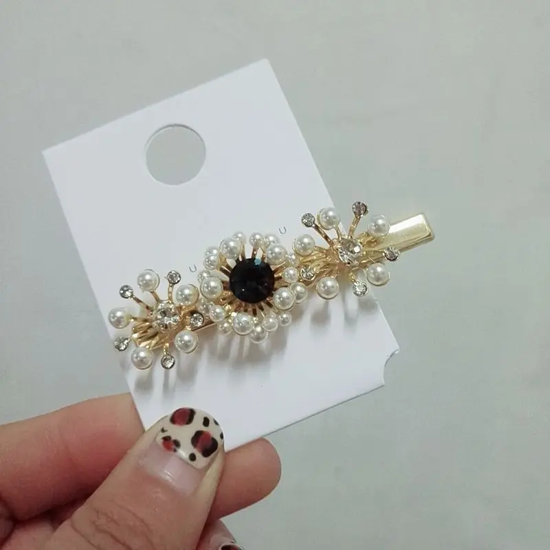 1 PC Fashion Crystal Rhinestones Hairpins Hair Clips For Women Girls Imitiation Pearl Flower Hairgrip Accessories Styling Tools
1 PC Fashion Crystal Rhinestones Hairpins Hair Clips For Women Girls Imitiation Pearl Flower Hairgrip Accessories Styling Tools