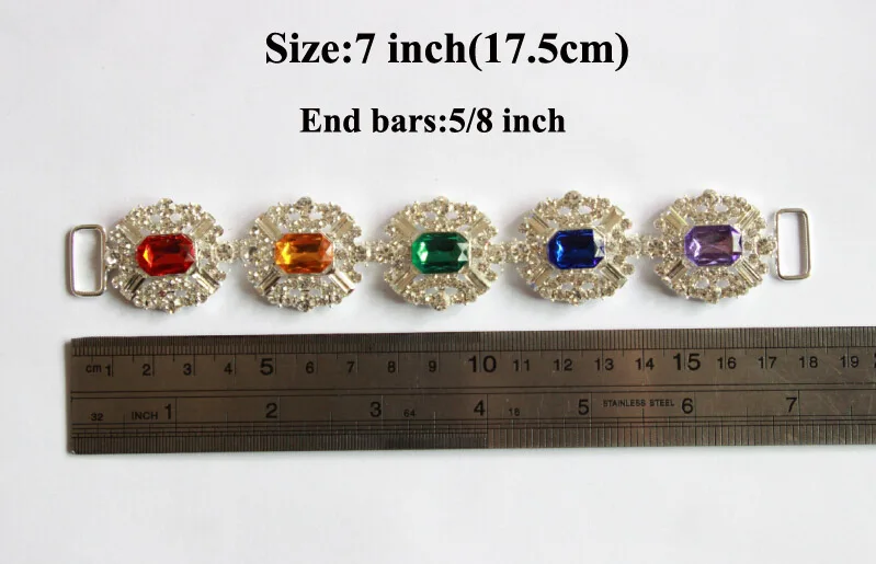 Free Shipping Wholesale 20pcs/lot 7'' Rhinestone Connector Bikini Connector For Swimming Wear Shoe Buckle LSRC0302
Free Shipping Wholesale 20pcs/lot 7'' Rhinestone Connector Bikini Connector For Swimming Wear Shoe Buckle LSRC0302