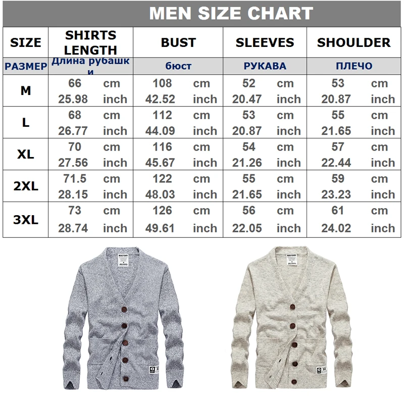 V-Neck Winter Sweater Slim Fit Male Clothing Long Sleeve Men Button Quality Knitted Thick Sweaters Casual Pullover Solid Colors
V-Neck Winter Sweater Slim Fit Male Clothing Long Sleeve Men Button Quality Knitted Thick Sweaters Casual Pullover Solid Colors