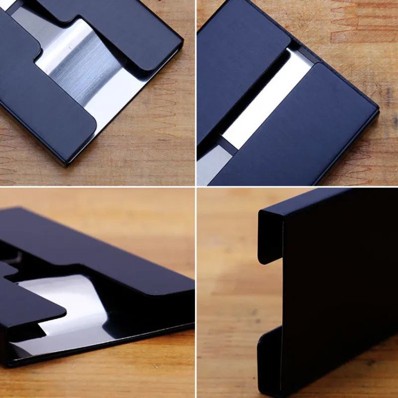 2019 New Aluminum alloy Credit Card Holder Slim Thin Bank Credit Card Package Business Card Holder Mini Card Case Box
2019 New Aluminum alloy Credit Card Holder Slim Thin Bank Credit Card Package Business Card Holder Mini Card Case Box