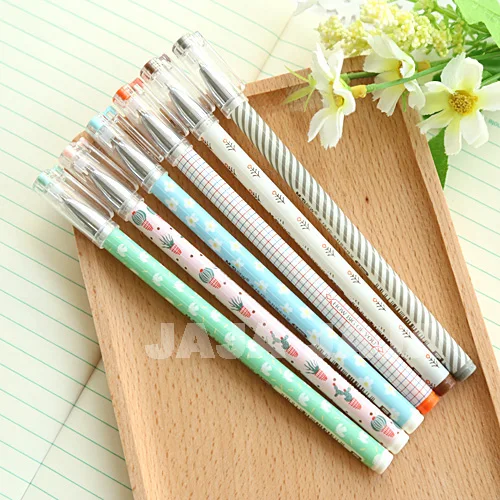 1pc Gel pen fashion style Kawaii pens stationery Caneta escolar stylo Office school supplies (dd-1313)
1pc Gel pen fashion style Kawaii pens stationery Caneta escolar stylo Office school supplies (dd-1313)