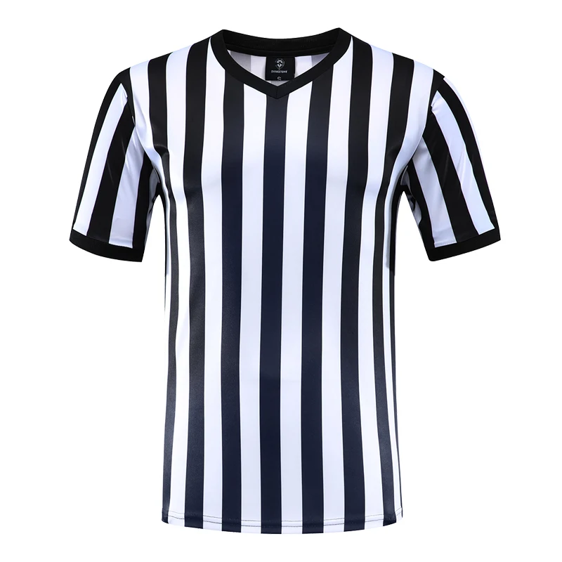 2020 New V Neck Soccer Referee Uniform Football Sports T-Short Sleeve Breathable Training Jersey
2020 New V Neck Soccer Referee Uniform Football Sports T-Short Sleeve Breathable Training Jersey