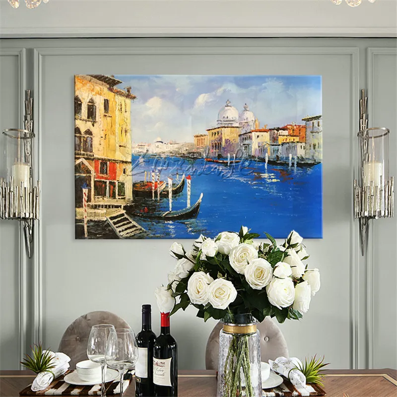 Canvas oil painting Venice Italian seascape wall art picture for living room home decor quadros caudros decoration wall art
Canvas oil painting Venice Italian seascape wall art picture for living room home decor quadros caudros decoration wall art