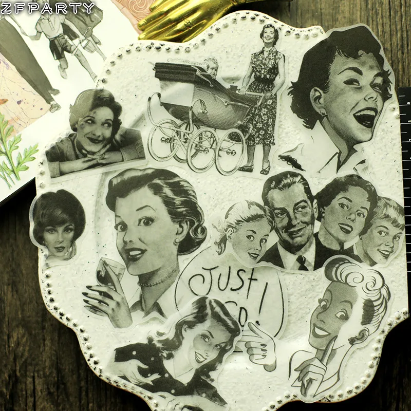ZFPARTY 34pcs Vintage Style Vellum Paper Stickers for Scrapbooking Happy Planner/Card Making/Journaling Project
ZFPARTY 34pcs Vintage Style Vellum Paper Stickers for Scrapbooking Happy Planner/Card Making/Journaling Project