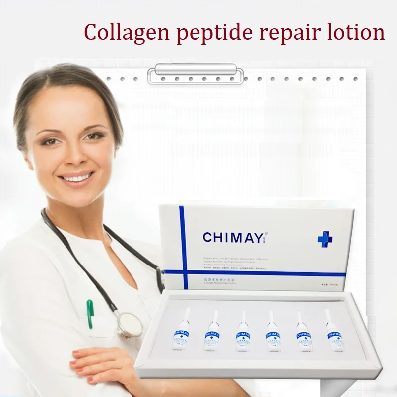 CHIMAY Peptide Repairing Lotion Hydrating Moisturizing Essence Anti-allergic Micro-needle Face Serum Solution for Sensitive Skin
CHIMAY Peptide Repairing Lotion Hydrating Moisturizing Essence Anti-allergic Micro-needle Face Serum Solution for Sensitive Skin
