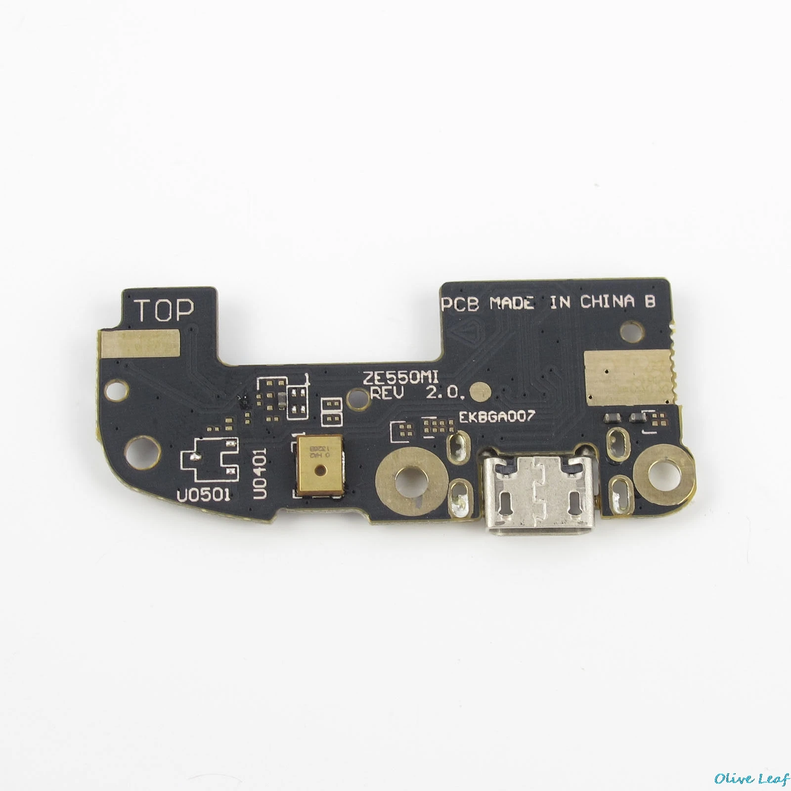 Для ASUS ZenFone 2 5 "дюймов ZE551ML ZE550ML Оригинальный Micro USB порт для зарядки гибкий кабель
