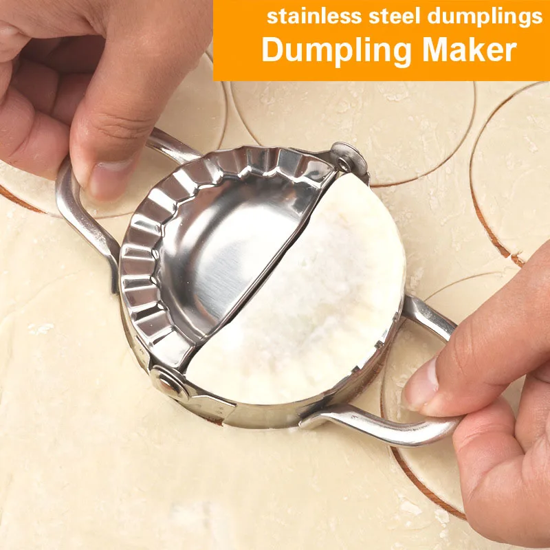 304 Stainless Steel Dumplings Maker Mold Manual Dumpling Steel Mold Kitchen Tools Accessories Home Gadgets
304 Stainless Steel Dumplings Maker Mold Manual Dumpling Steel Mold Kitchen Tools Accessories Home Gadgets