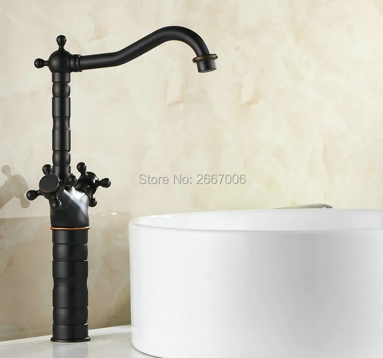 Bathroom Countertop Faucet Dual Handle Swivel Spout black faucets bathroom tap faucet ORB basin faucet GI641
Bathroom Countertop Faucet Dual Handle Swivel Spout black faucets bathroom tap faucet ORB basin faucet GI641