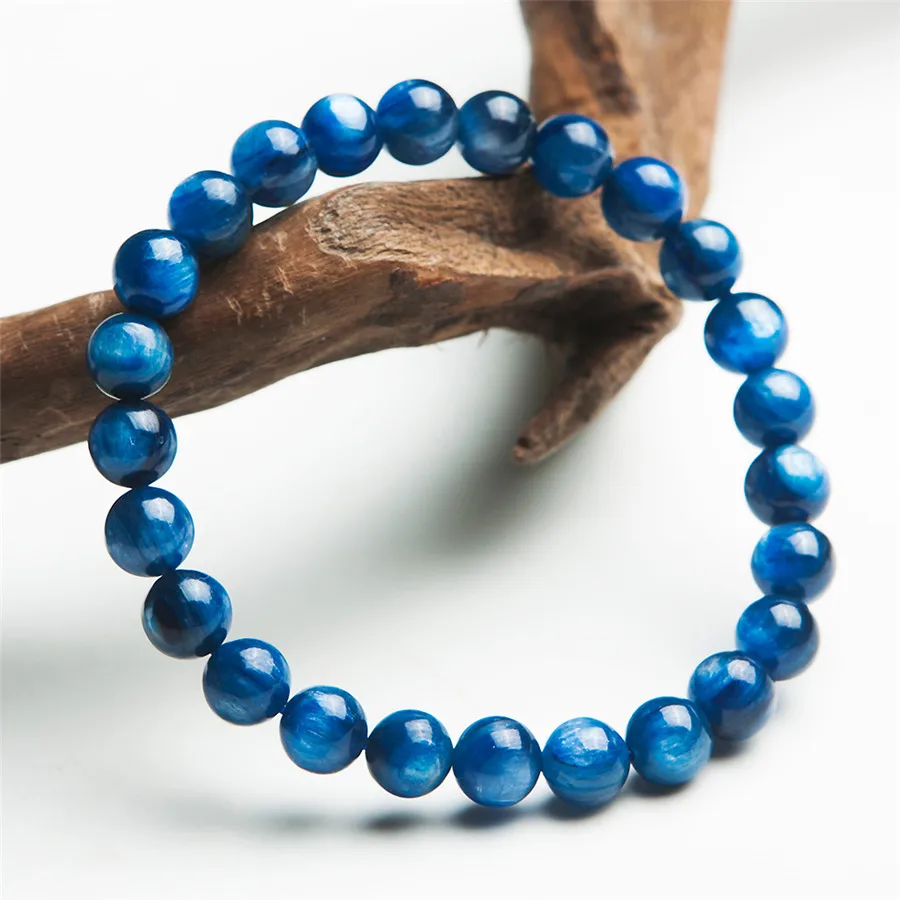 Natural Blue Kyanite Cat Eye Bracelet Women Men Kyanite Round Bead Stretch Cat Eye Effect Stone 7mm 8mm 9mm 10mm AAAAAA
Natural Blue Kyanite Cat Eye Bracelet Women Men Kyanite Round Bead Stretch Cat Eye Effect Stone 7mm 8mm 9mm 10mm AAAAAA