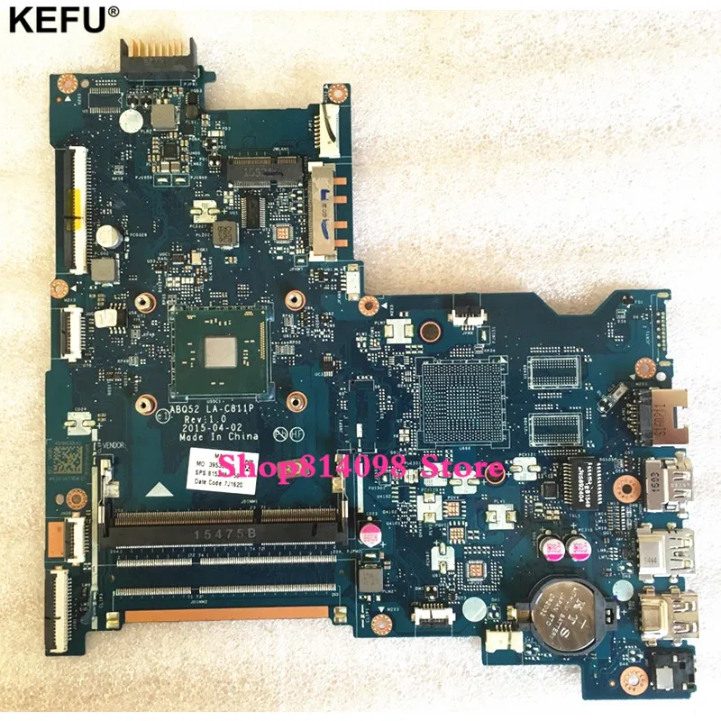 815248-001 815248-501 ABQ52 LA-C811P for HP NOTEBOOK 15-AC series Motherboard.All functions fully Tested!
815248-001 815248-501 ABQ52 LA-C811P for HP NOTEBOOK 15-AC series Motherboard.All functions fully Tested!