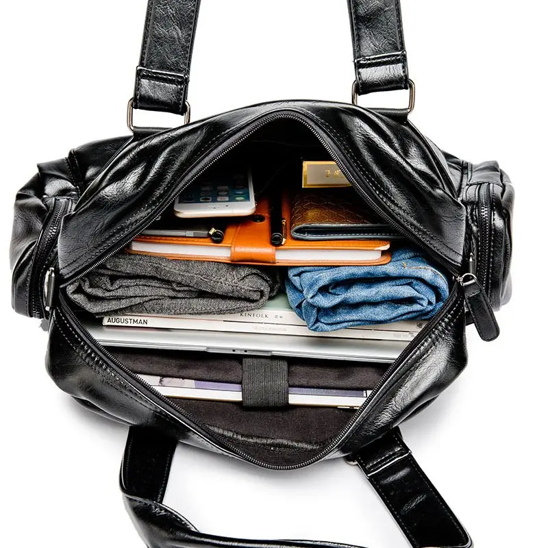 GUMST Fashion Large Capacity Travel Luggage Bag Brand Black Men Business Laptop Bag Short Trip Man Travel Bag For Male Hot
GUMST Fashion Large Capacity Travel Luggage Bag Brand Black Men Business Laptop Bag Short Trip Man Travel Bag For Male Hot