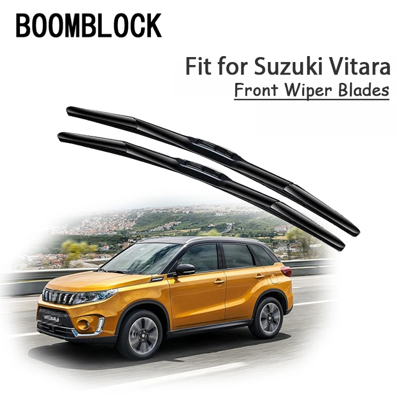 BOOMBLOCK 2PCS High Quality Front Windshield Wiper Blades For Suzuki Vitara 2018 2017 2016 2015 Accessories
BOOMBLOCK 2PCS High Quality Front Windshield Wiper Blades For Suzuki Vitara 2018 2017 2016 2015 Accessories