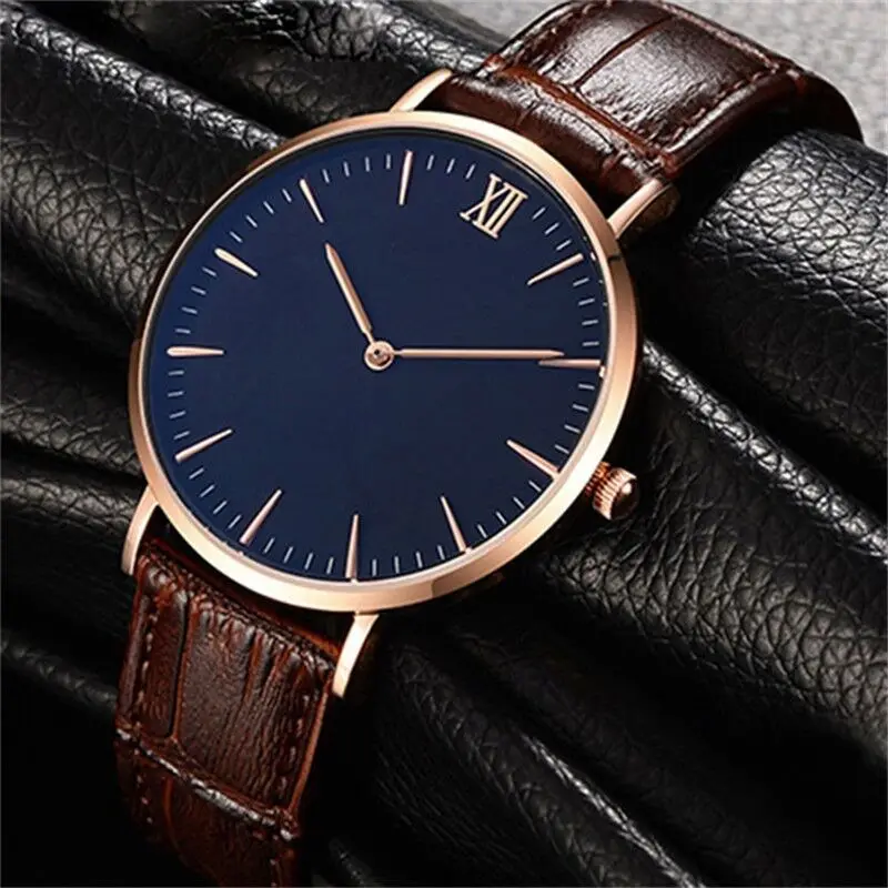 2018 Ultra thin Fashion Male Wristwatch Top Brand Luxury Business Watches Waterproof Scratch-resistant Men Watch Clock | Наручные часы