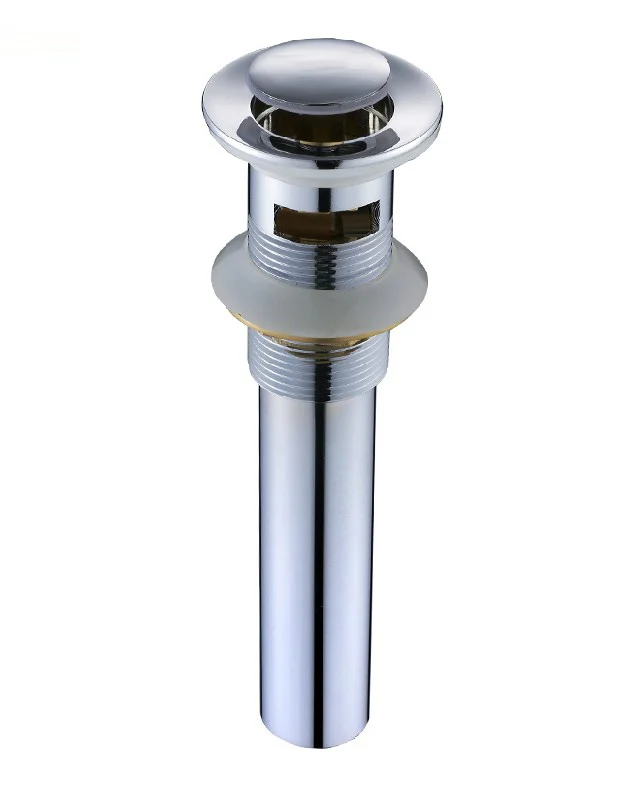Polished Chrome Brass Pop Up Bathroom Basin Vessel Sink Waste / Drain With Overflow Lsd044
Polished Chrome Brass Pop Up Bathroom Basin Vessel Sink Waste / Drain With Overflow Lsd044