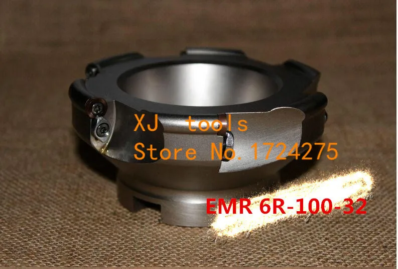 EMR 6R-100-32-6T, round nose surface CNC milling cutter,milling cutter tools,Face Milling Cutter Head carbide Insert RPMT/W1204
EMR 6R-100-32-6T, round nose surface CNC milling cutter,milling cutter tools,Face Milling Cutter Head carbide Insert RPMT/W1204