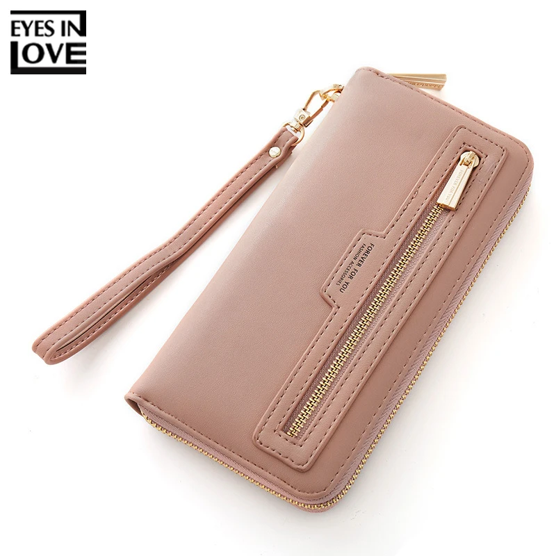 Brand Designer Wristband Wallets Women Many Departments Soft Leather Clutch Wallet Female Long Large Card Purse Ladies Handbag
Brand Designer Wristband Wallets Women Many Departments Soft Leather Clutch Wallet Female Long Large Card Purse Ladies Handbag