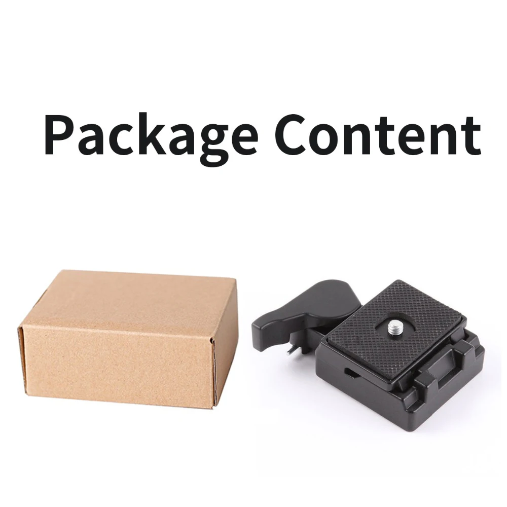 XILETU 200 PL-14 Quick mounting plate for tripods Aluminum alloy with quick release plate
XILETU 200 PL-14 Quick mounting plate for tripods Aluminum alloy with quick release plate