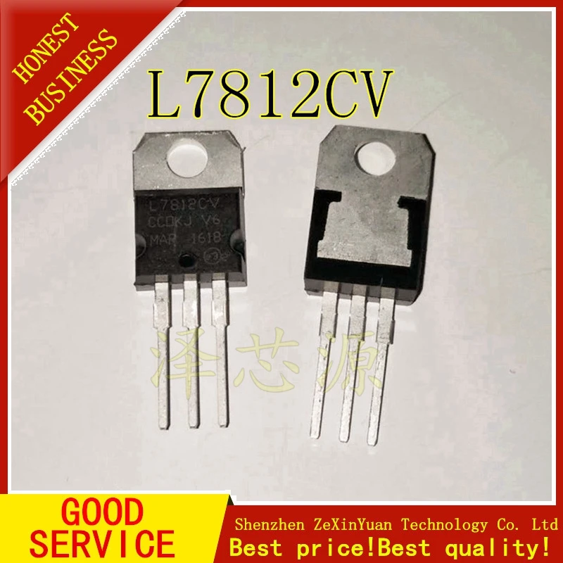 20 шт./лот новые L7812CV L7812 TO-220 регуляторы положительного напряжения | Электроника