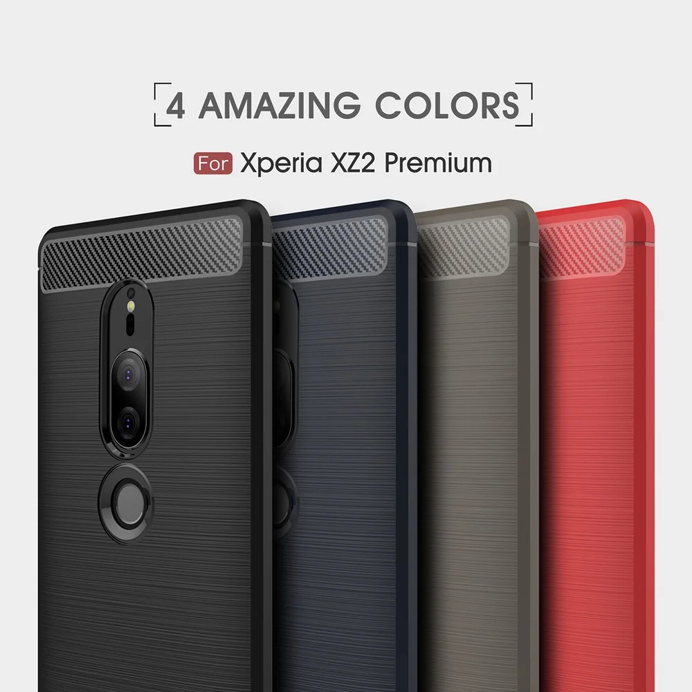Для Sony Xperia XZ2 Премиум чехол Роскошный мягкий из волокна для Compact Ultra L2 XZ1 XA1 Plus XZ3