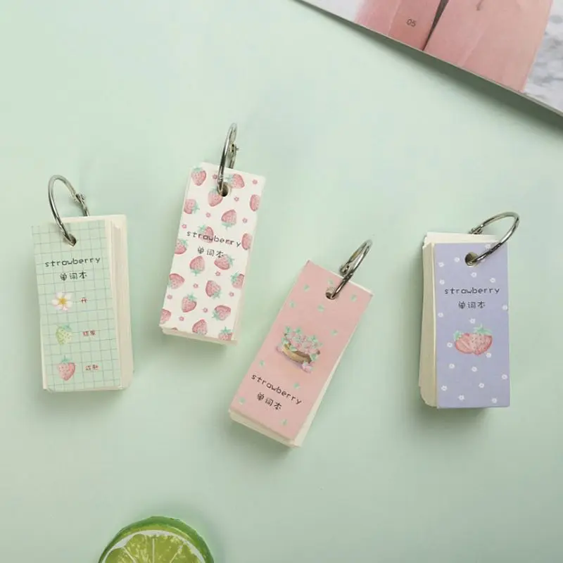 110 Sheets Lovely Mini Notebook School Supply Vocabulary Writing Reciting Book 
110 Sheets Lovely Mini Notebook School Supply Vocabulary Writing Reciting Book