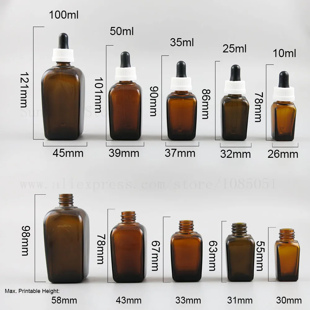 Amber Glass Dropper Bottles Vials Refillable Essential Oil Aromatherapy Perfume e Liquid Pipette dropper Bottle 20PCS
Amber Glass Dropper Bottles Vials Refillable Essential Oil Aromatherapy Perfume e Liquid Pipette dropper Bottle 20PCS