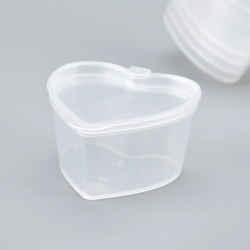 45ml PP Heart Square Shaped Seasoning Box Disposable Tasting Cup Salad Sauce Take-out Packaging Seasoning Cup
45ml PP Heart Square Shaped Seasoning Box Disposable Tasting Cup Salad Sauce Take-out Packaging Seasoning Cup