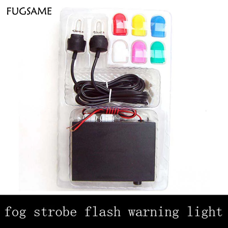 

FUGSAME High Brightness Car Flash Lamp Strobe Light U Xenon Fog Lamp Led Flash Lamp