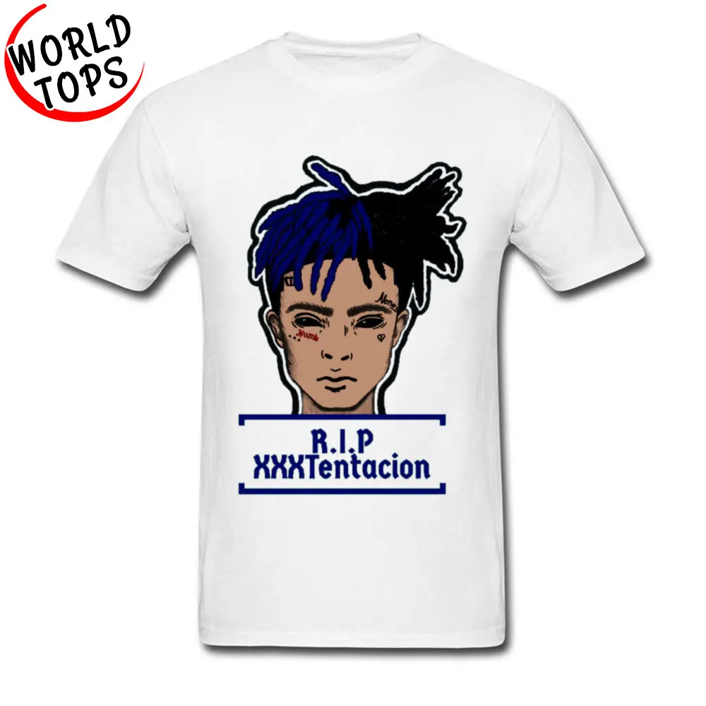 Футболка xxxtentacion R.I.P в стиле хип хоп рок рэп музыка удобная популярная с эффектом