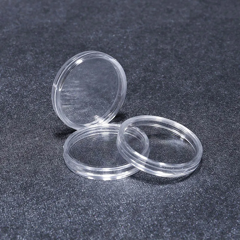 100pcs Clear 27mm Round Coin Box Holder Plastic Storage Display Organizer Cases TSH Shop
100pcs Clear 27mm Round Coin Box Holder Plastic Storage Display Organizer Cases TSH Shop