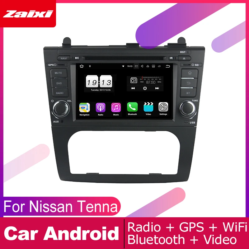 Для Nissan Tenna Altima 2008 2009 2010 2011 2012 Автомобильная Мультимедийная система Android 2 DIN