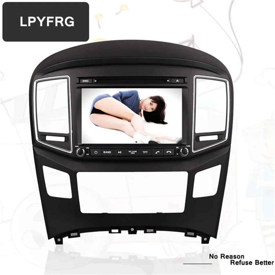 8 "android 10 0 Восьмиядерный автомобильный DVD GPS СБ Navi для Hyundai H1 Grand Starex 2016 2017