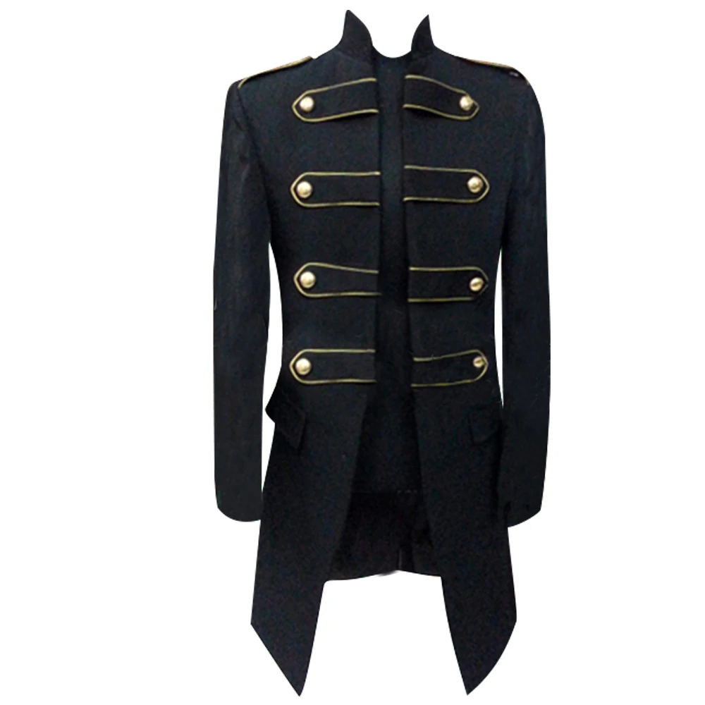 HCF by Air Men's 1 Piece with 8 Decorative Buckle Black Long Pattern Man Jackets
HCF by Air Men's 1 Piece with 8 Decorative Buckle Black Long Pattern Man Jackets