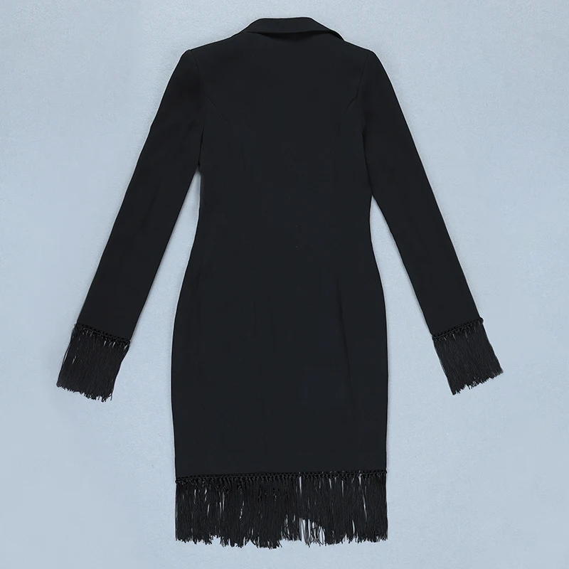 2019 New Arrivals Fashion Hot Selling Show Collection Style Women Dress Black Long Sleeve Tassel Party Dress Vestidos Wholesale
2019 New Arrivals Fashion Hot Selling Show Collection Style Women Dress Black Long Sleeve Tassel Party Dress Vestidos Wholesale