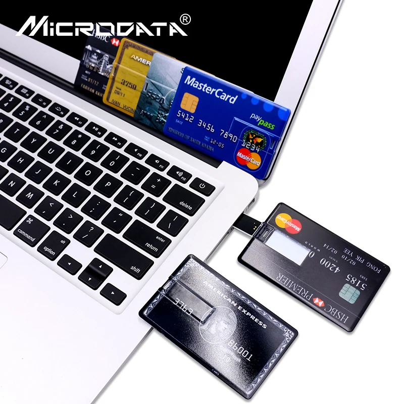 Кредитная карта Master Card HSBC American Express USB флэш накопитель объемом 64 ГБ флеш 32 8 16