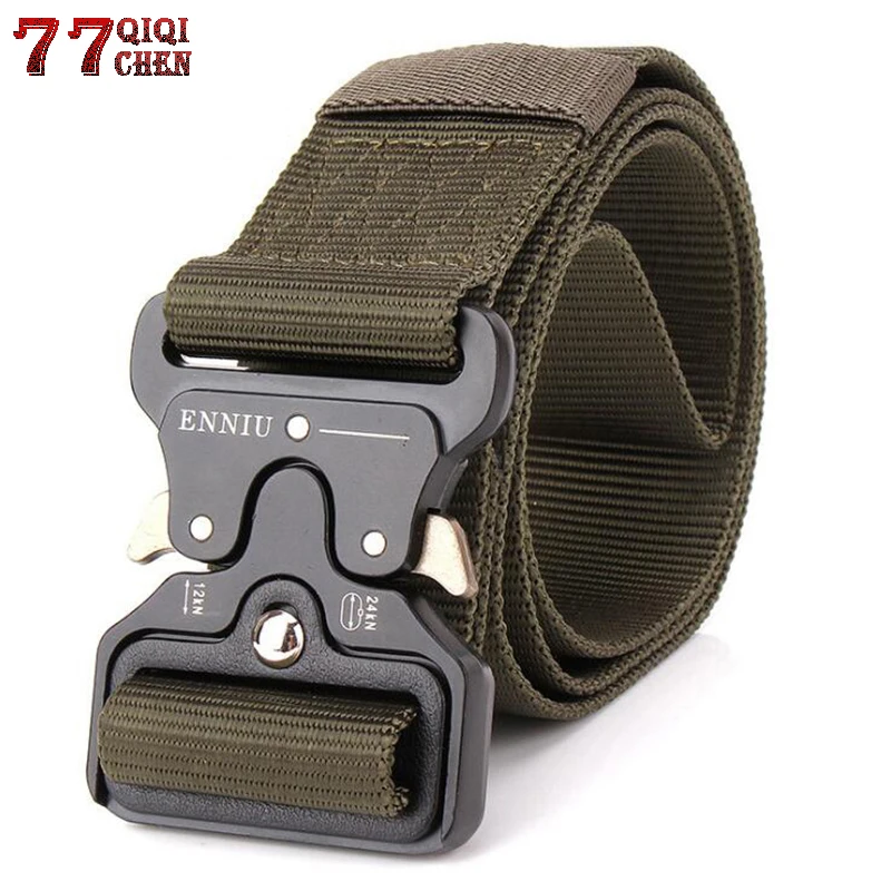 Brand Men Canvas Military Tactical Belt Army Automatic Buckle Belt Training Waistbelt Molle Nylon Belt Adjustable Belts
Brand Men Canvas Military Tactical Belt Army Automatic Buckle Belt Training Waistbelt Molle Nylon Belt Adjustable Belts