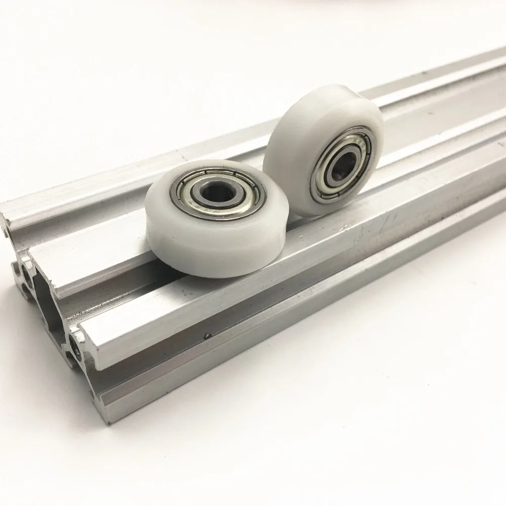 1pcs Dual Bearing Solid V-Wheel Kit 5mm bore 625ZZ bearing for DIY CNC Reprap 3D printer
1pcs Dual Bearing Solid V-Wheel Kit 5mm bore 625ZZ bearing for DIY CNC Reprap 3D printer