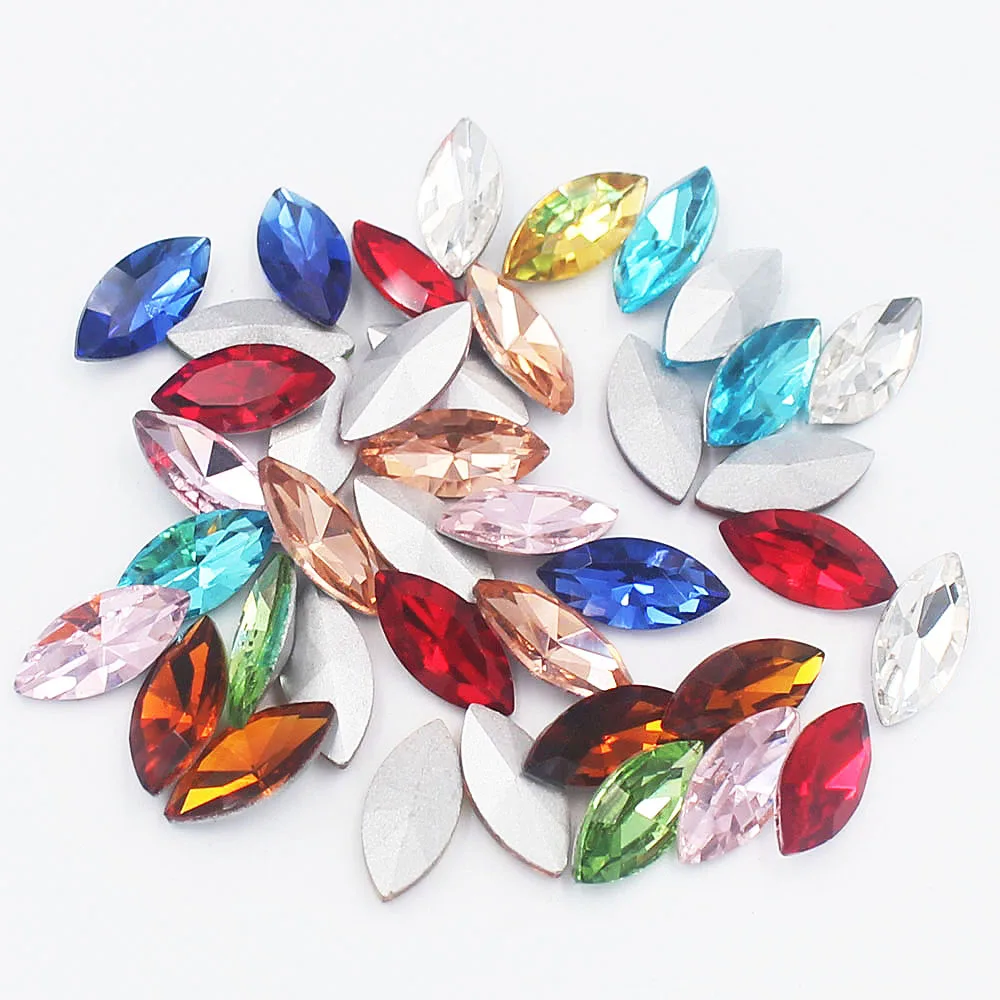 Mix Color 30pcs Horse eye Shape Pointback Stones Beads Crafts Gems Shiny Crystals Strass Trim Sewing Rhinestones for Clothes
Mix Color 30pcs Horse eye Shape Pointback Stones Beads Crafts Gems Shiny Crystals Strass Trim Sewing Rhinestones for Clothes