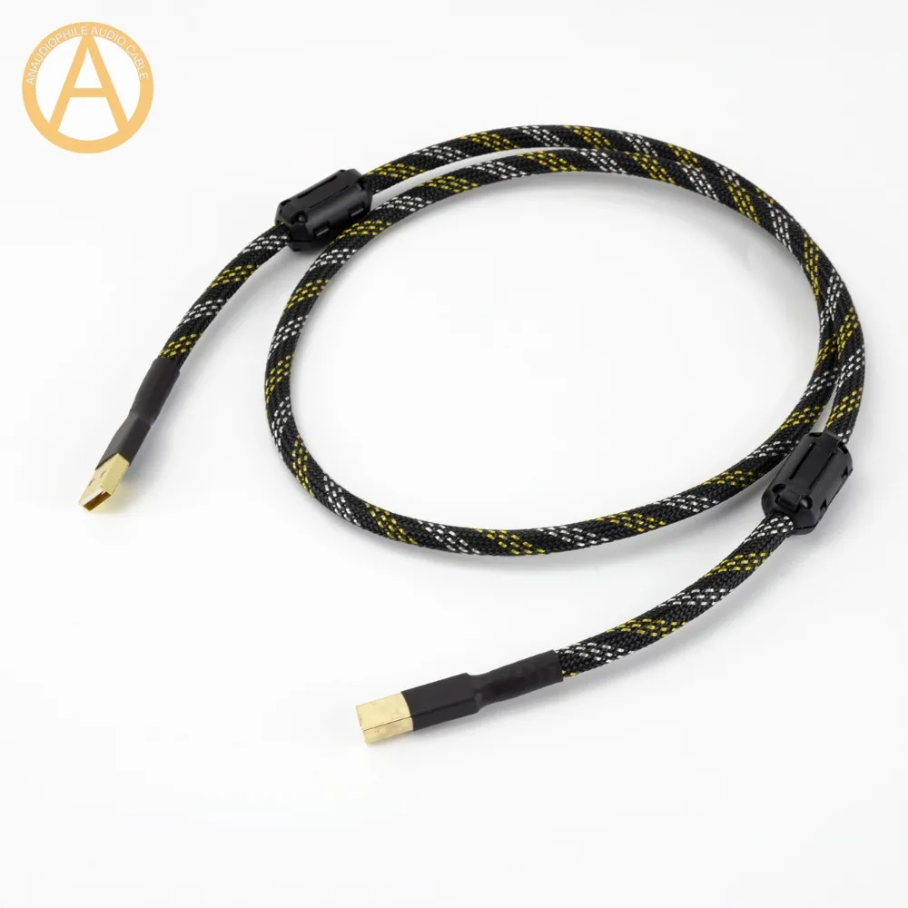 ANAUDIOPHILE HIFI USB Cable 4N OFC USB Type A To B Data Cable HiFi USB Audio Video Cable DAC PC
ANAUDIOPHILE HIFI USB Cable 4N OFC USB Type A To B Data Cable HiFi USB Audio Video Cable DAC PC