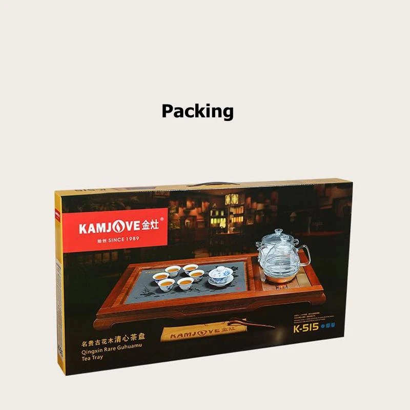 KAMJOVE K-515 Wenge tea tray Wood carving make tea machine intelligent tea art stove whole tea set
KAMJOVE K-515 Wenge tea tray Wood carving make tea machine intelligent tea art stove whole tea set