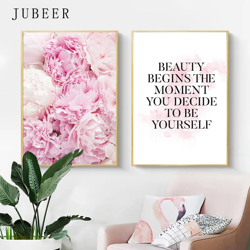 Scandinavian Poster Pink Peony Flower Wall Art Print Quotes Posters and Prints for Living Room Wall Painting Home Decor Picture
Scandinavian Poster Pink Peony Flower Wall Art Print Quotes Posters and Prints for Living Room Wall Painting Home Decor Picture