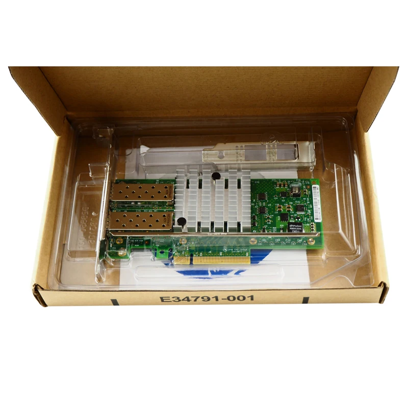 Двухпортовый адаптер PCIe для сервера Ethernet 82599ES 10G X520-DA2 E10G42BTDA бесплатная доставка |