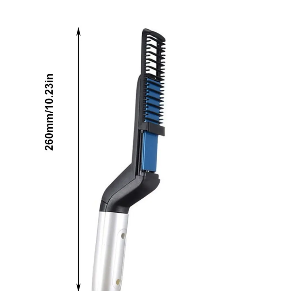 Multi-function Men's Heat Hair Styling Ceramic Curler Straightener Comb EU/UK/US/AU
Multi-function Men's Heat Hair Styling Ceramic Curler Straightener Comb EU/UK/US/AU