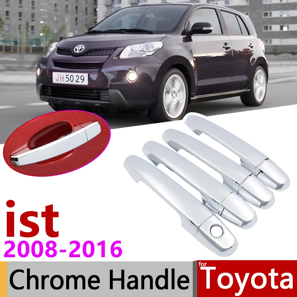 for Toyota ist Urban Cruiser XP110 2008~2016 Chrome Door Handle Cover Car Accessories Stickers Trim Set 2009 2010 2011 2013 2015
for Toyota ist Urban Cruiser XP110 2008~2016 Chrome Door Handle Cover Car Accessories Stickers Trim Set 2009 2010 2011 2013 2015